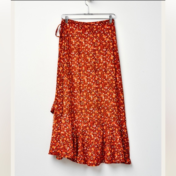 COPY - Floral summer skirt size M-L - Picture 2 of 4